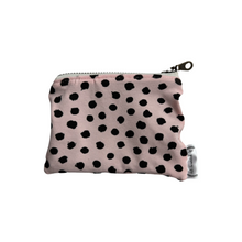 Load image into Gallery viewer, Small Zipper Pouch - Pink Dots
