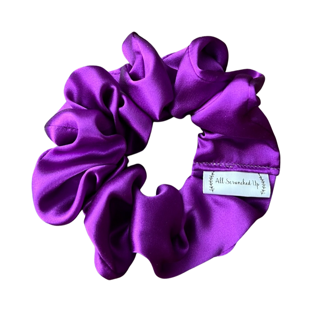 Oversized Violet Silk