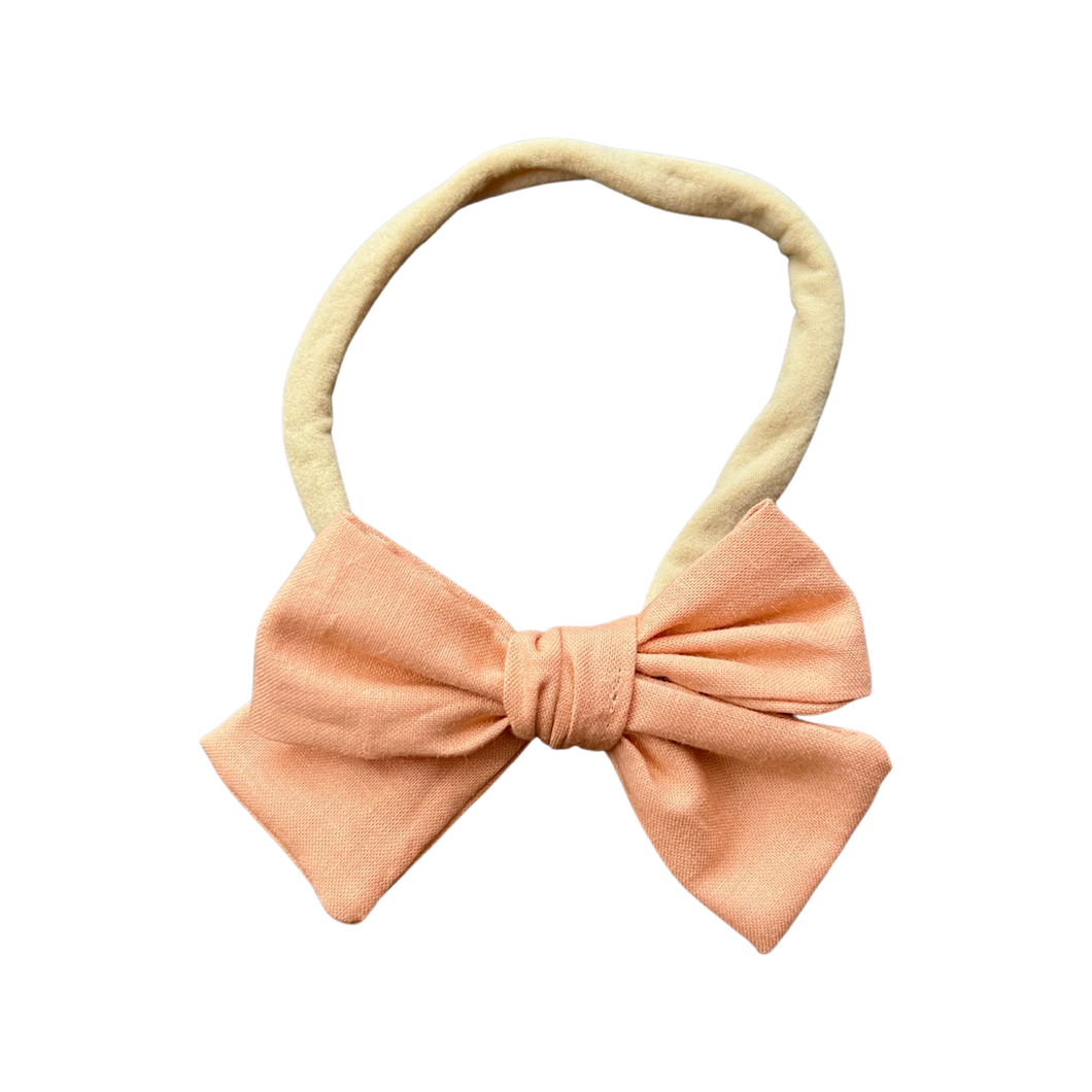 Apricot Small Bow
